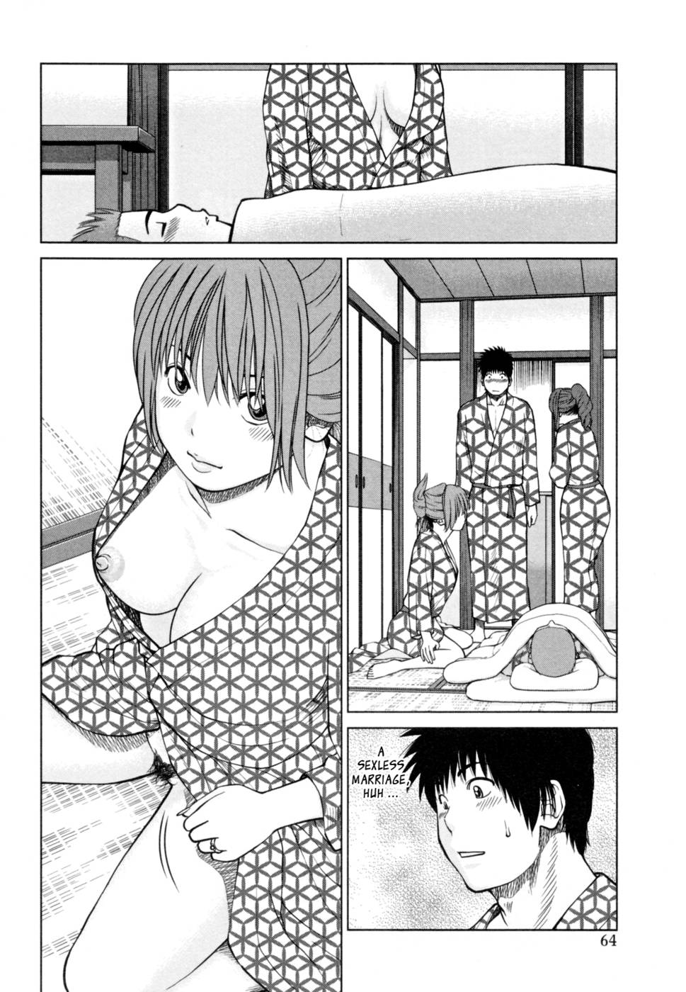 Hentai Manga Comic-32 Year Old Unsatisfied Wife-Chapter 4-Hot Spring Get-Together-A Friend's Wife-2